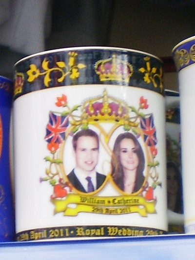 william kate wedding mug. royal wedding mug 2011.