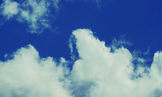 空と雲の写真